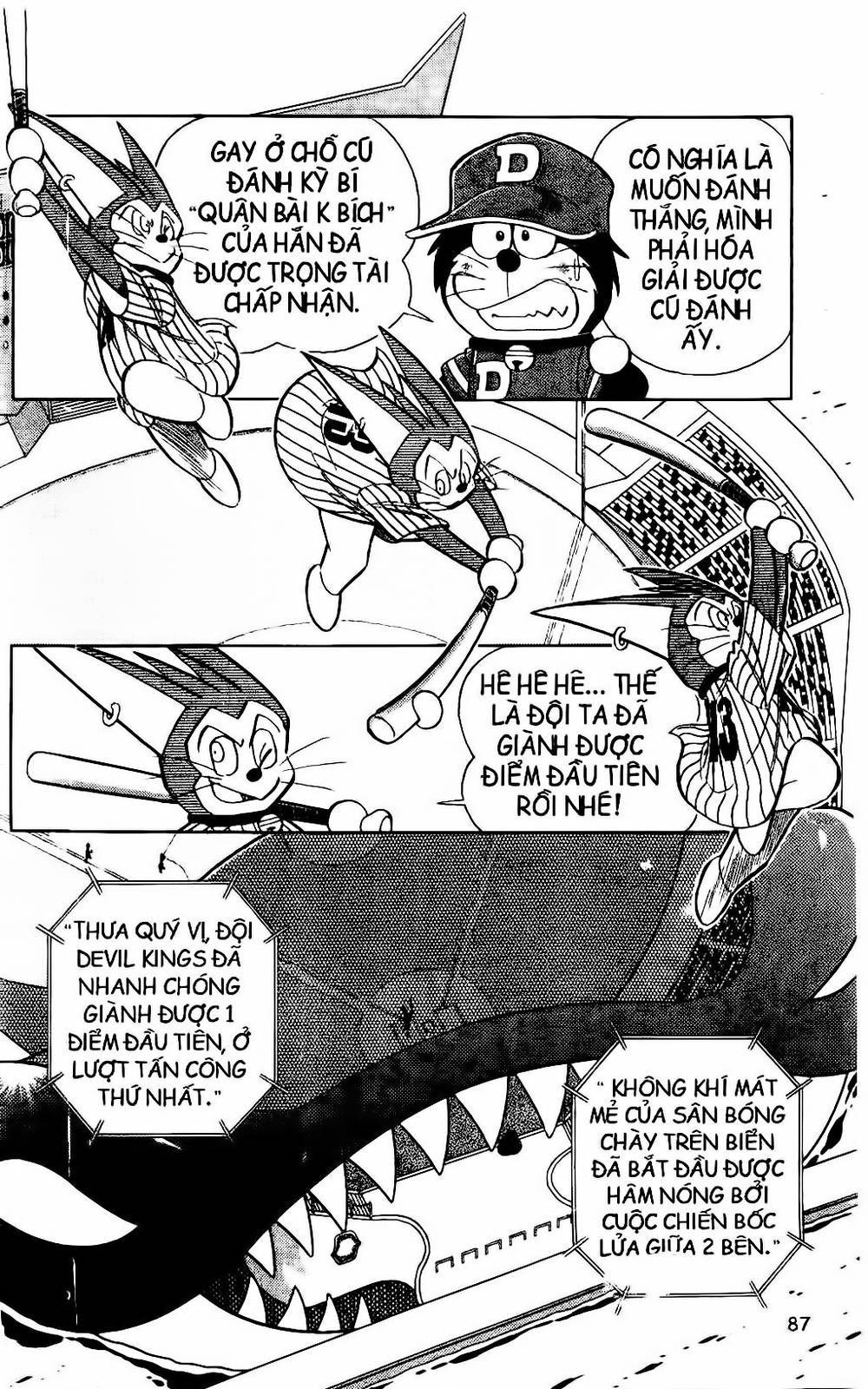 Doraemon Bóng Chày Chapter 24 - Trang 2