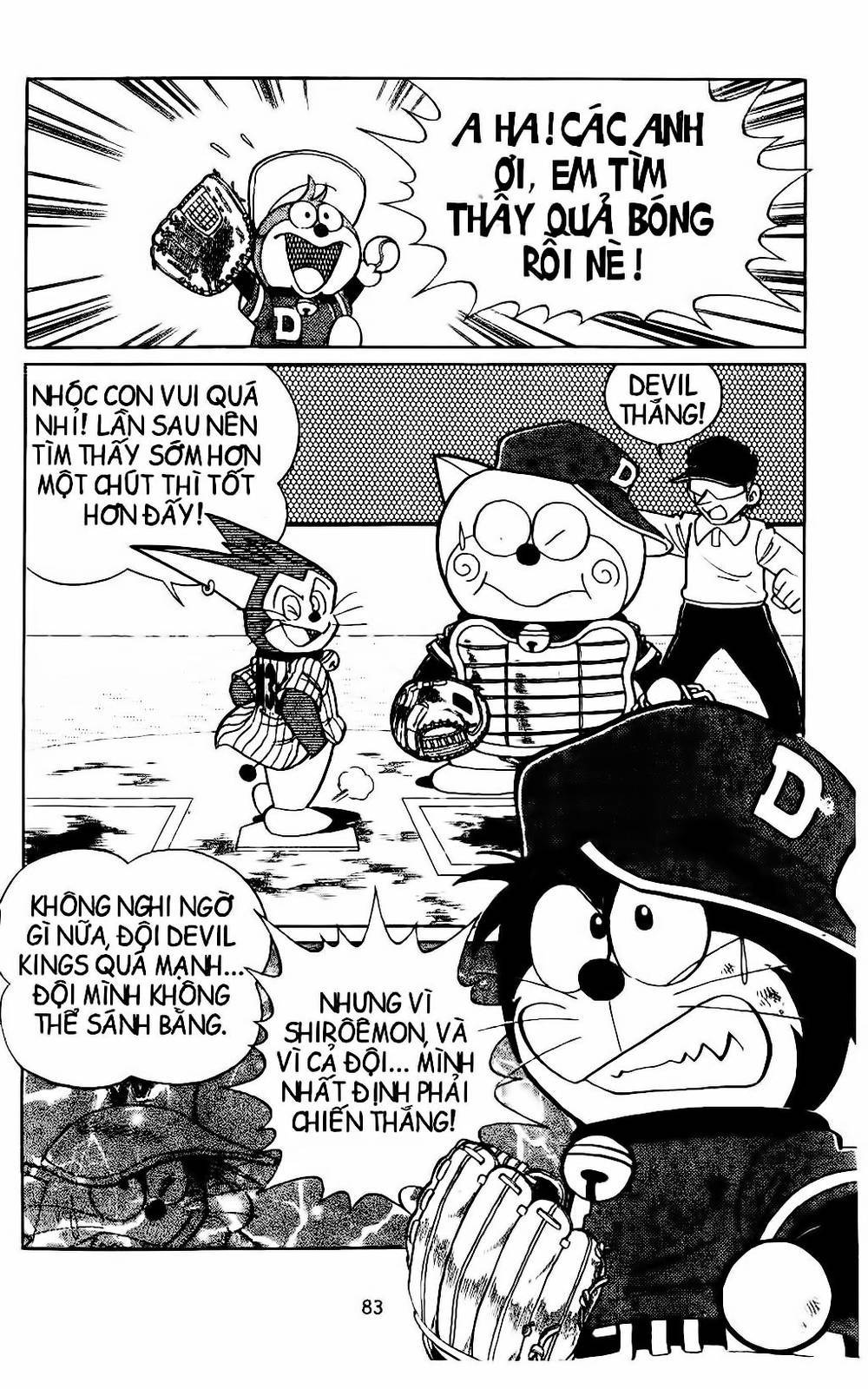 Doraemon Bóng Chày Chapter 23 - Trang 2