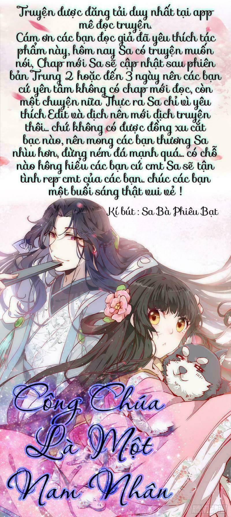 Công Chúa Là Nam Nhân Chapter 8.2 - Trang 2