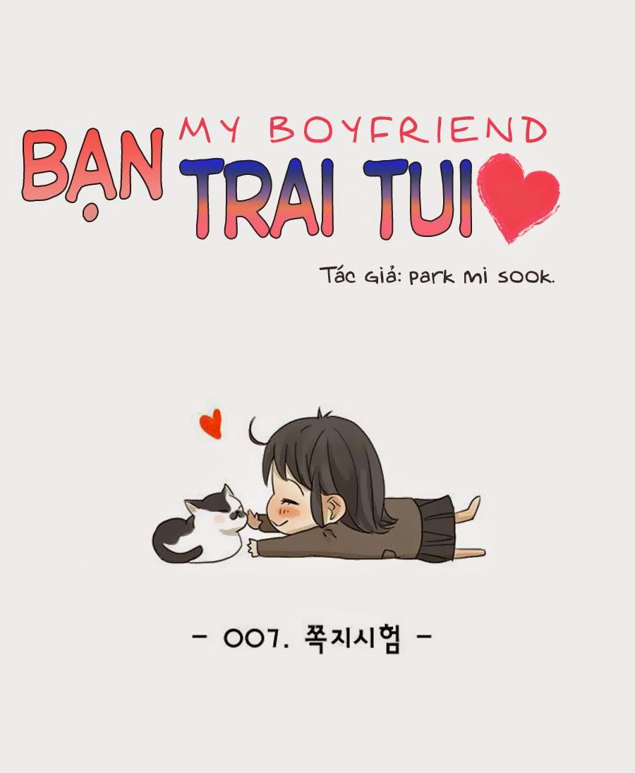 Bạn Trai Tui Chapter 4 - Trang 2