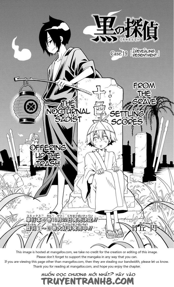 Kuro No Tantei Chapter 19.1 - Trang 2