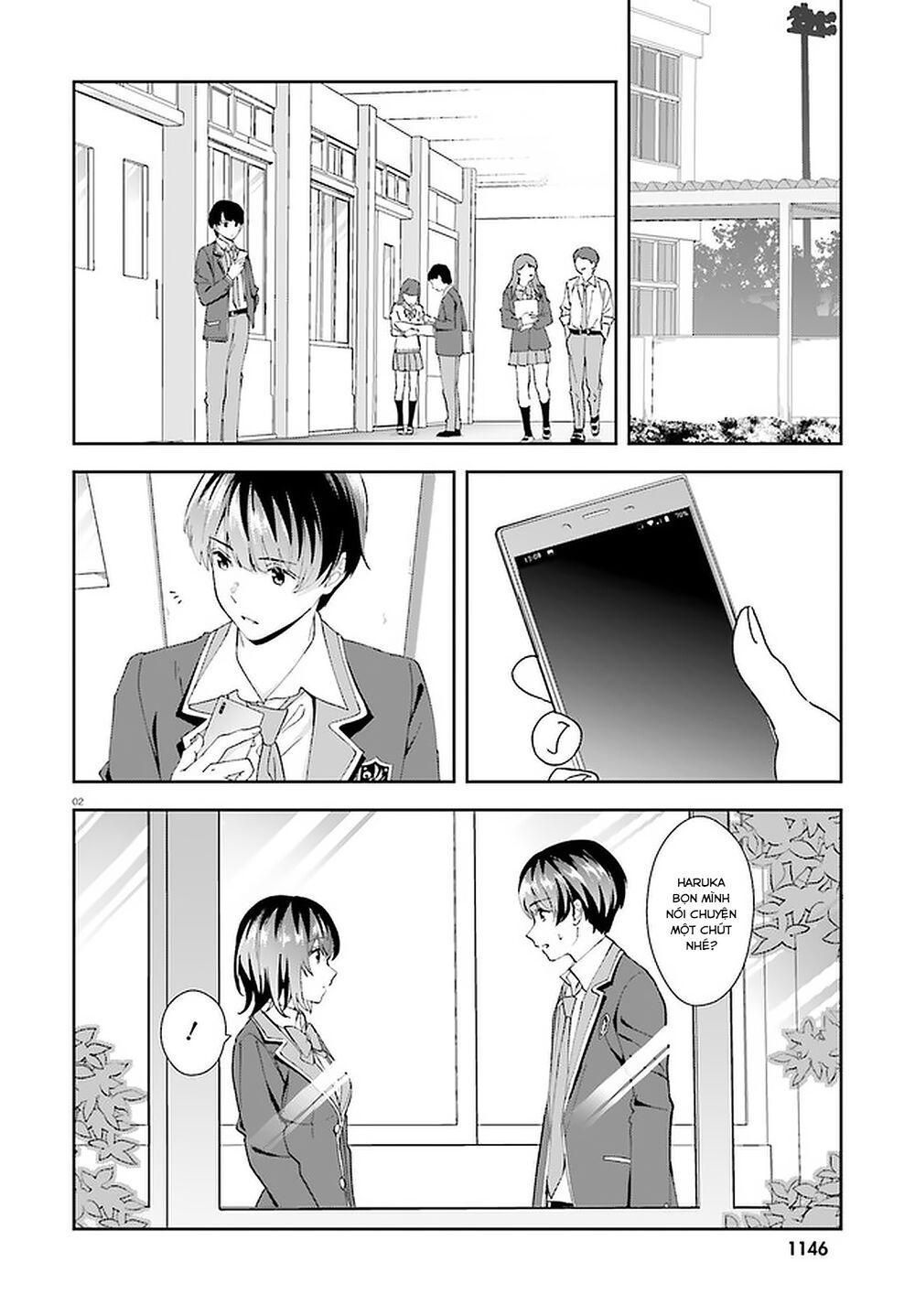 Sankaku No Kyori Wa Kagirinai Zero Chapter 14 - Trang 2