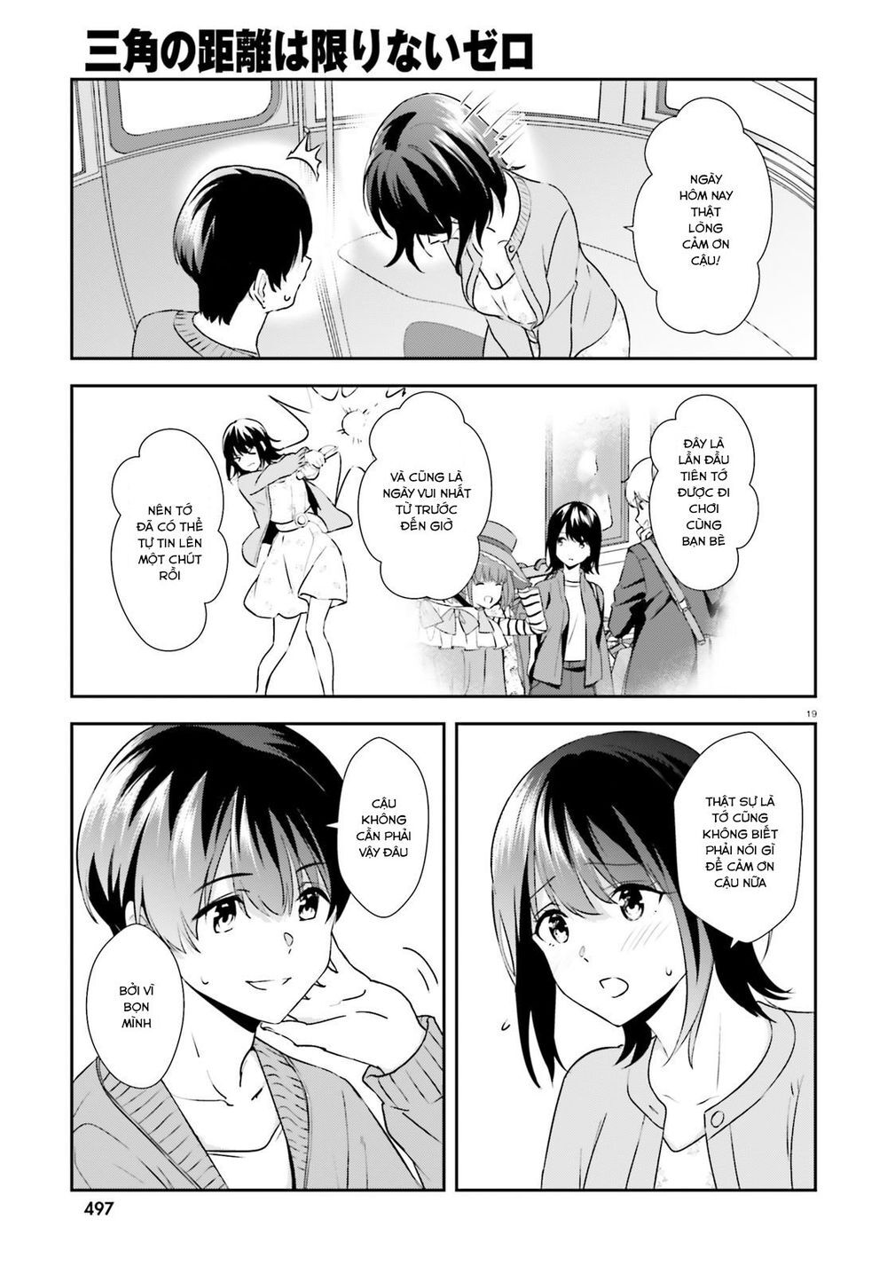 Sankaku No Kyori Wa Kagirinai Zero Chapter 11 - Trang 2