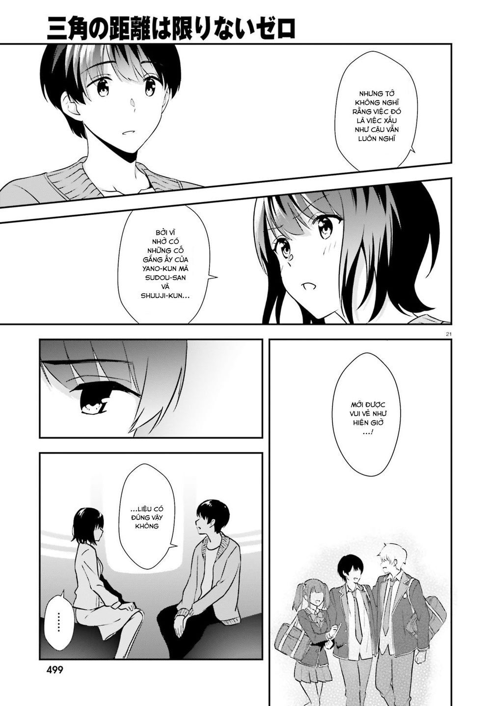 Sankaku No Kyori Wa Kagirinai Zero Chapter 11 - Trang 2