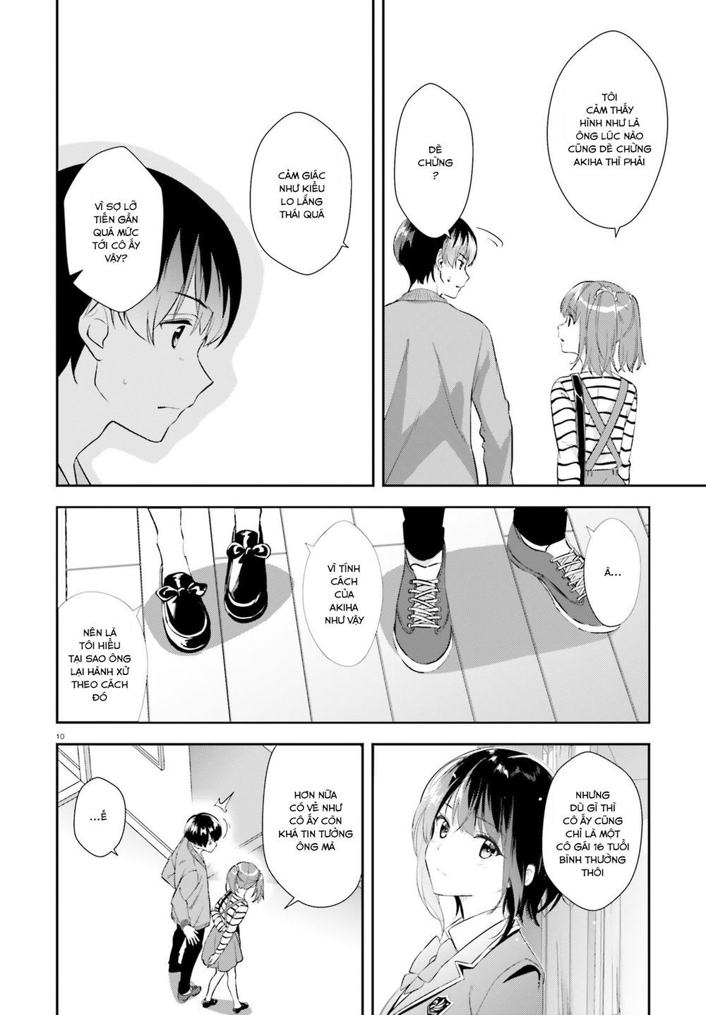 Sankaku No Kyori Wa Kagirinai Zero Chapter 10 - Trang 2