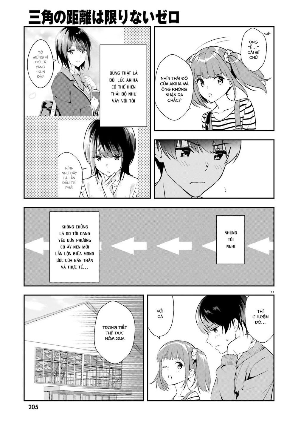 Sankaku No Kyori Wa Kagirinai Zero Chapter 10 - Trang 2