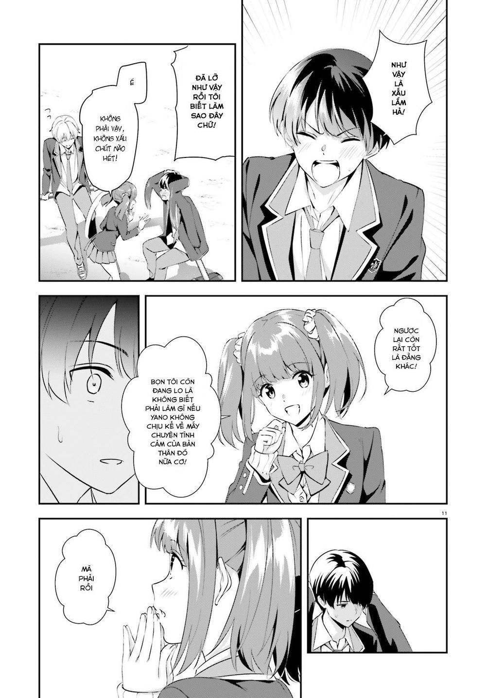 Sankaku No Kyori Wa Kagirinai Zero Chapter 8 - Trang 2