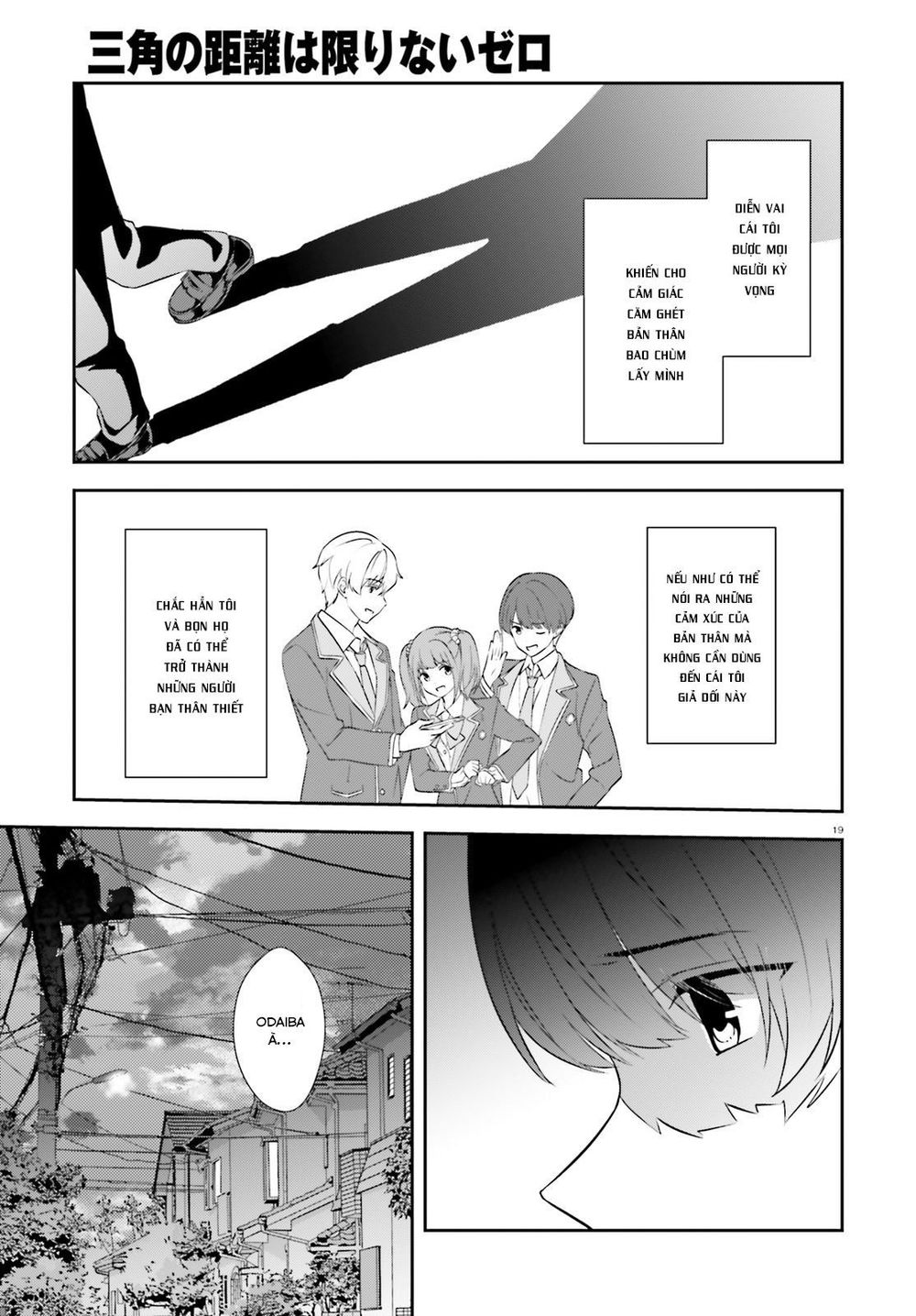 Sankaku No Kyori Wa Kagirinai Zero Chapter 8 - Trang 2