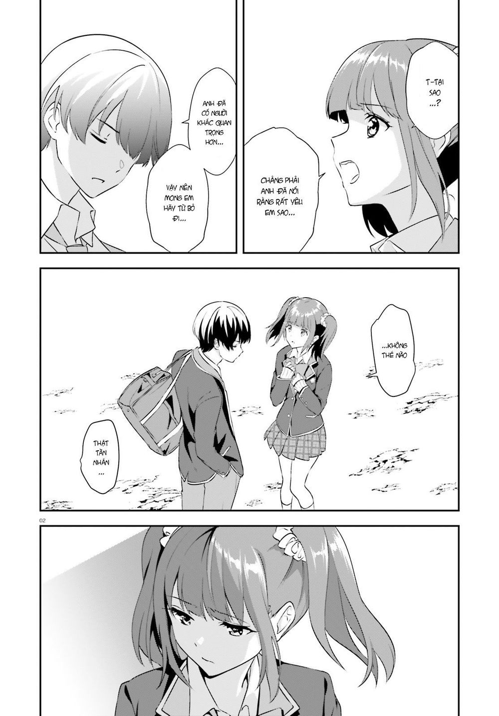 Sankaku No Kyori Wa Kagirinai Zero Chapter 8 - Trang 2