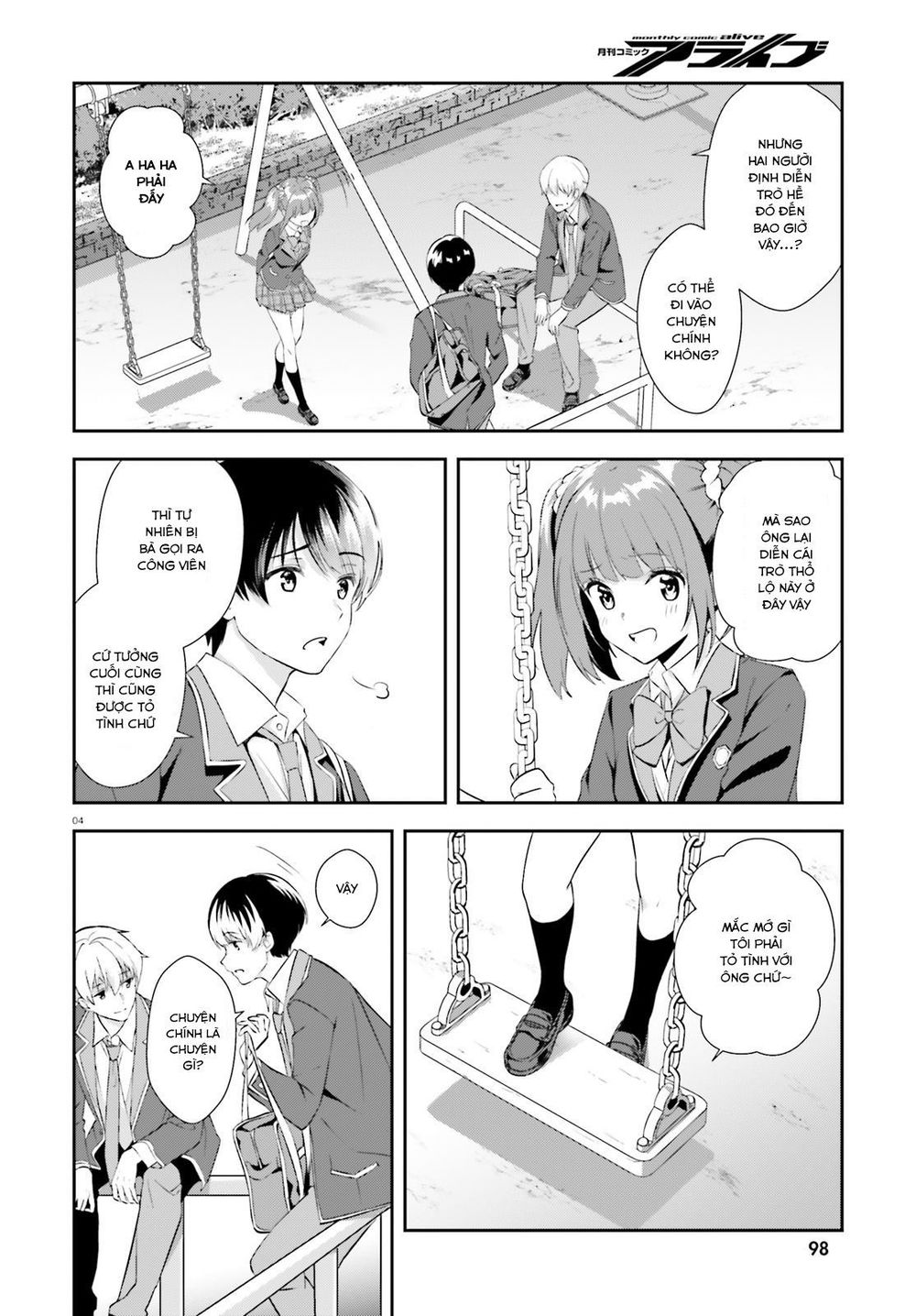 Sankaku No Kyori Wa Kagirinai Zero Chapter 8 - Trang 2