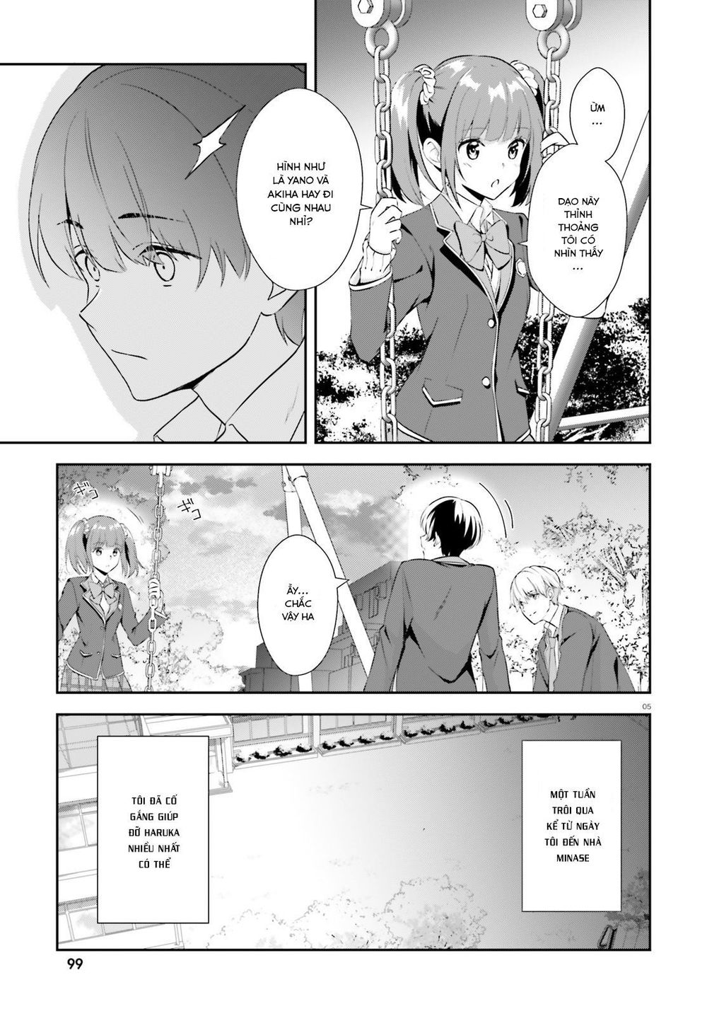 Sankaku No Kyori Wa Kagirinai Zero Chapter 8 - Trang 2