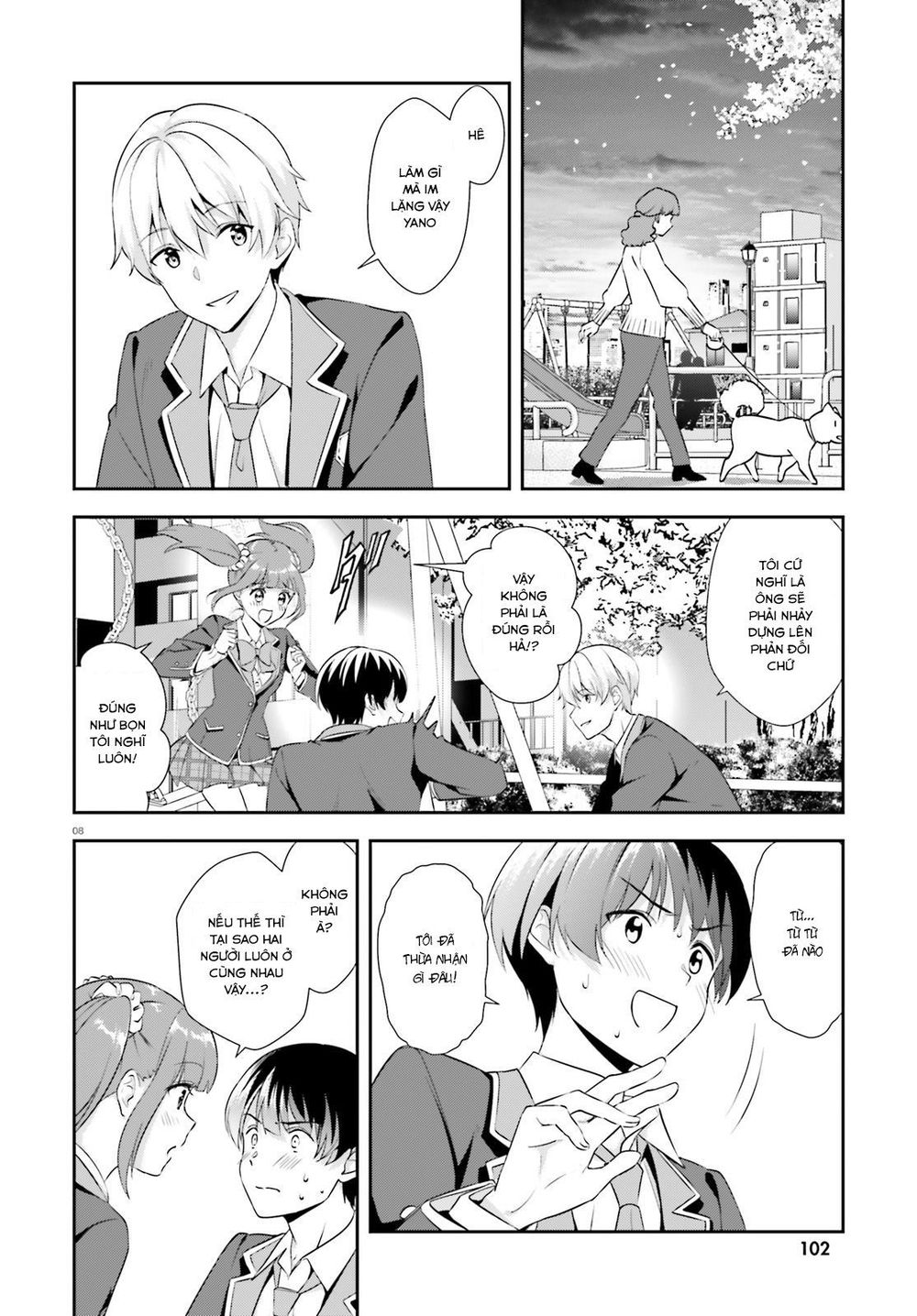 Sankaku No Kyori Wa Kagirinai Zero Chapter 8 - Trang 2