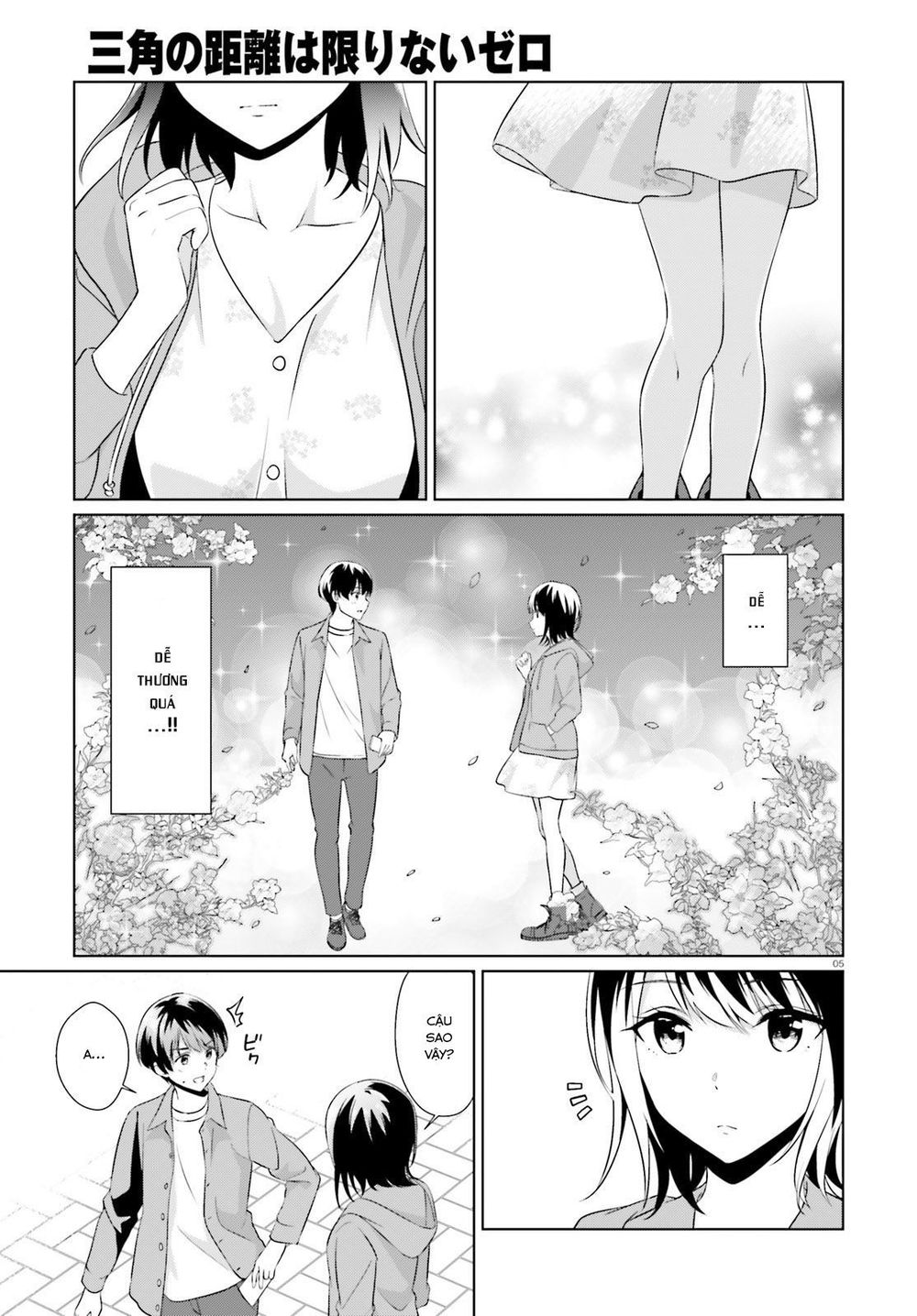 Sankaku No Kyori Wa Kagirinai Zero Chapter 6 - Trang 2