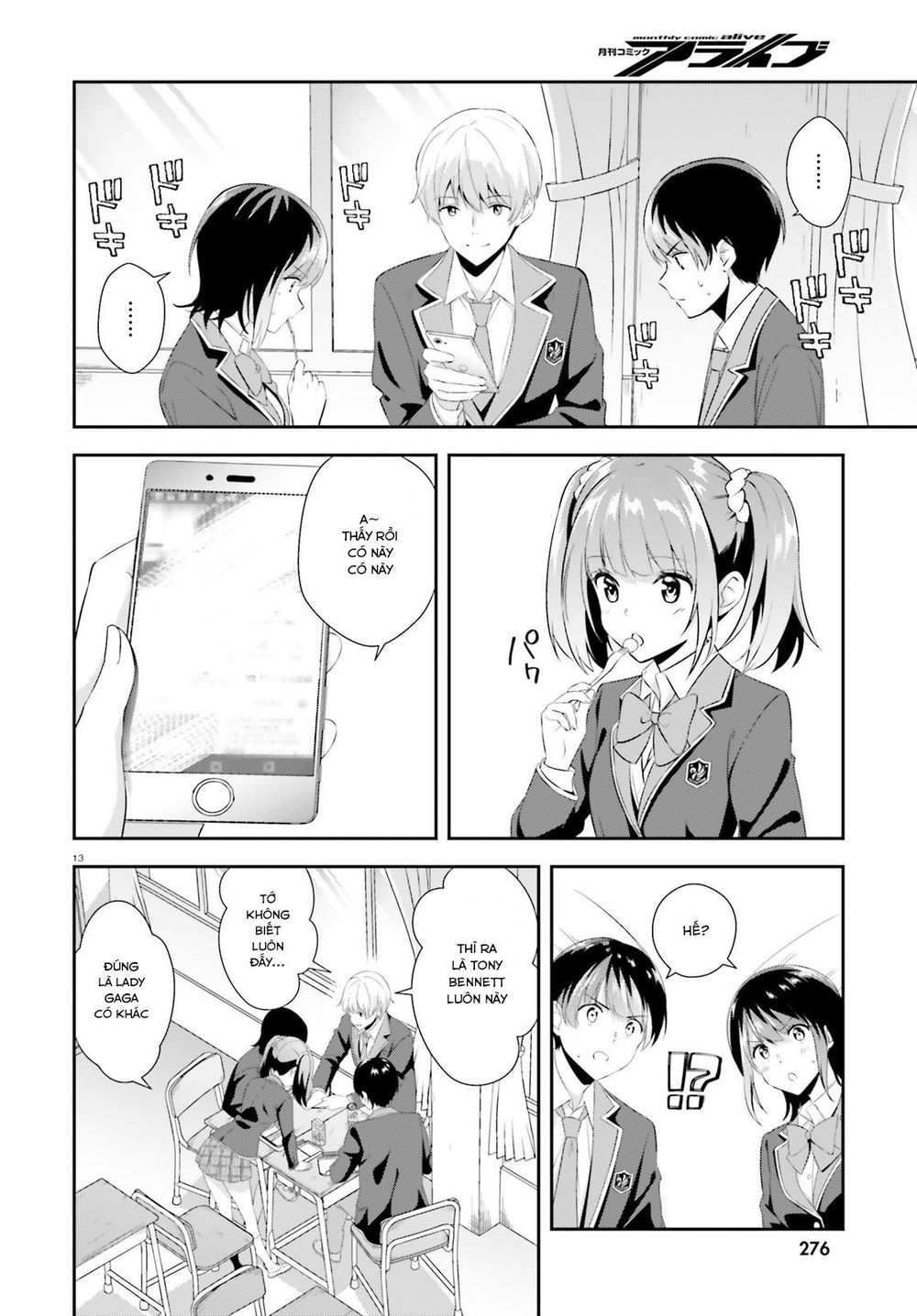 Sankaku No Kyori Wa Kagirinai Zero Chapter 5 - Trang 2