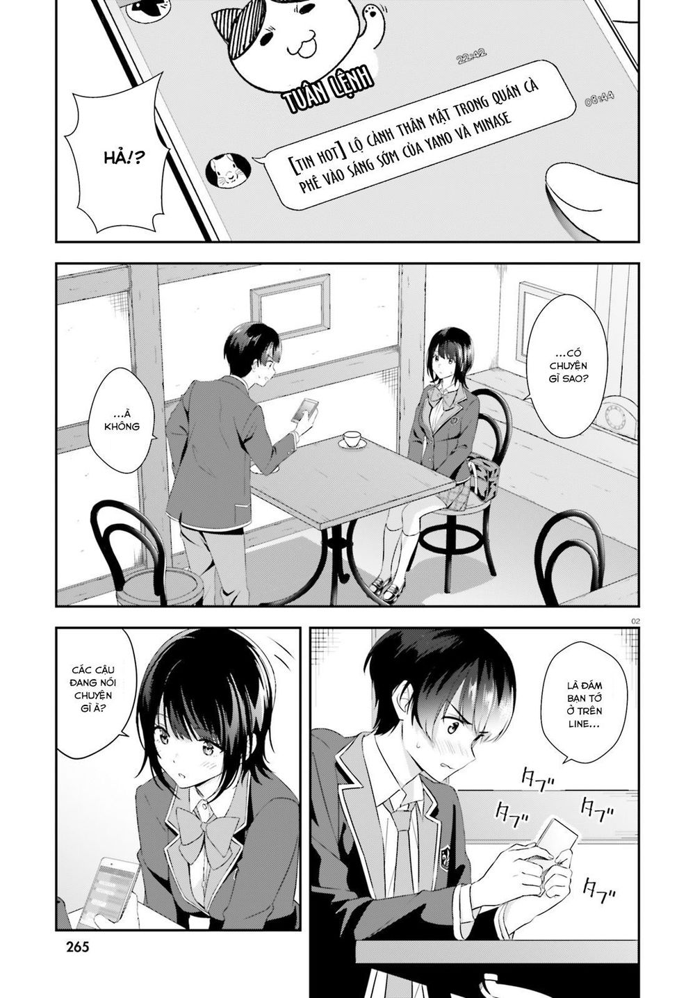 Sankaku No Kyori Wa Kagirinai Zero Chapter 5 - Trang 2