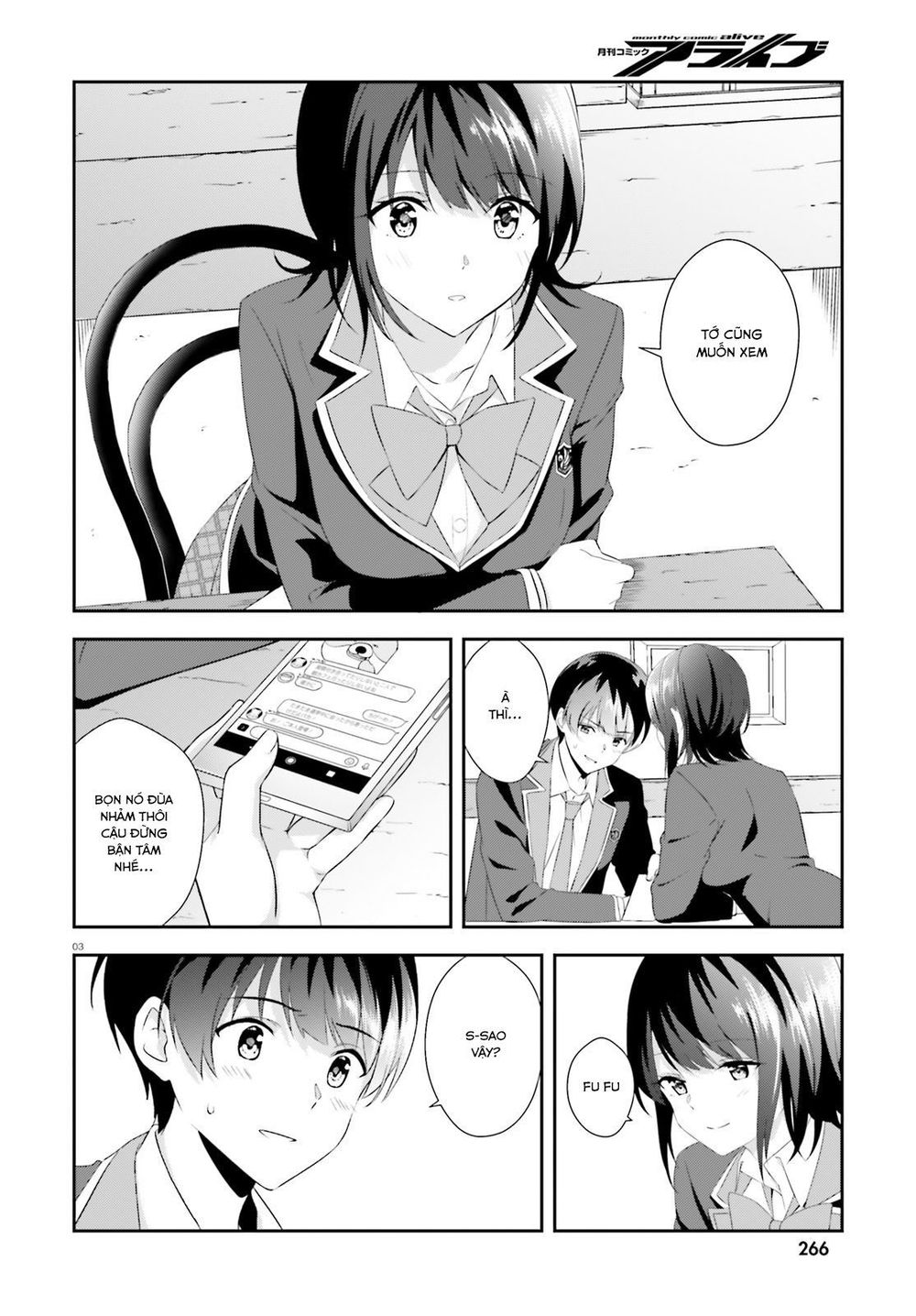 Sankaku No Kyori Wa Kagirinai Zero Chapter 5 - Trang 2