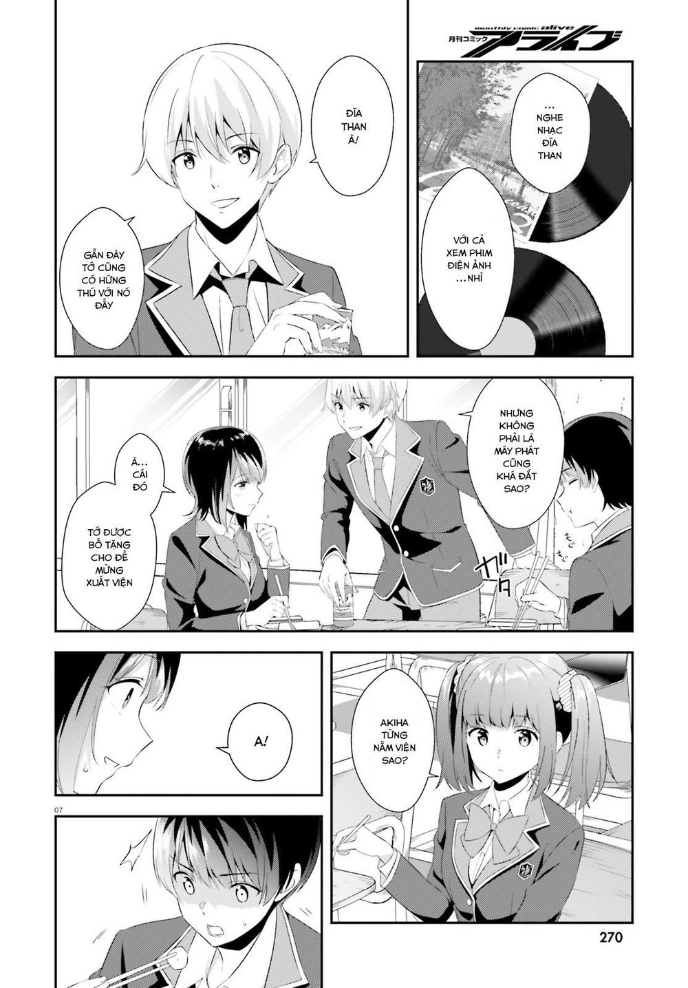 Sankaku No Kyori Wa Kagirinai Zero Chapter 5 - Trang 2