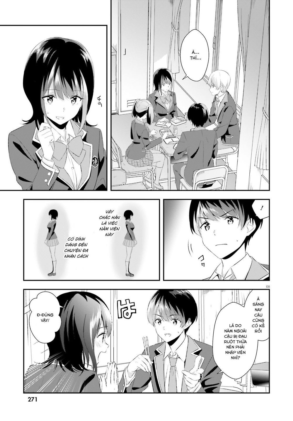 Sankaku No Kyori Wa Kagirinai Zero Chapter 5 - Trang 2