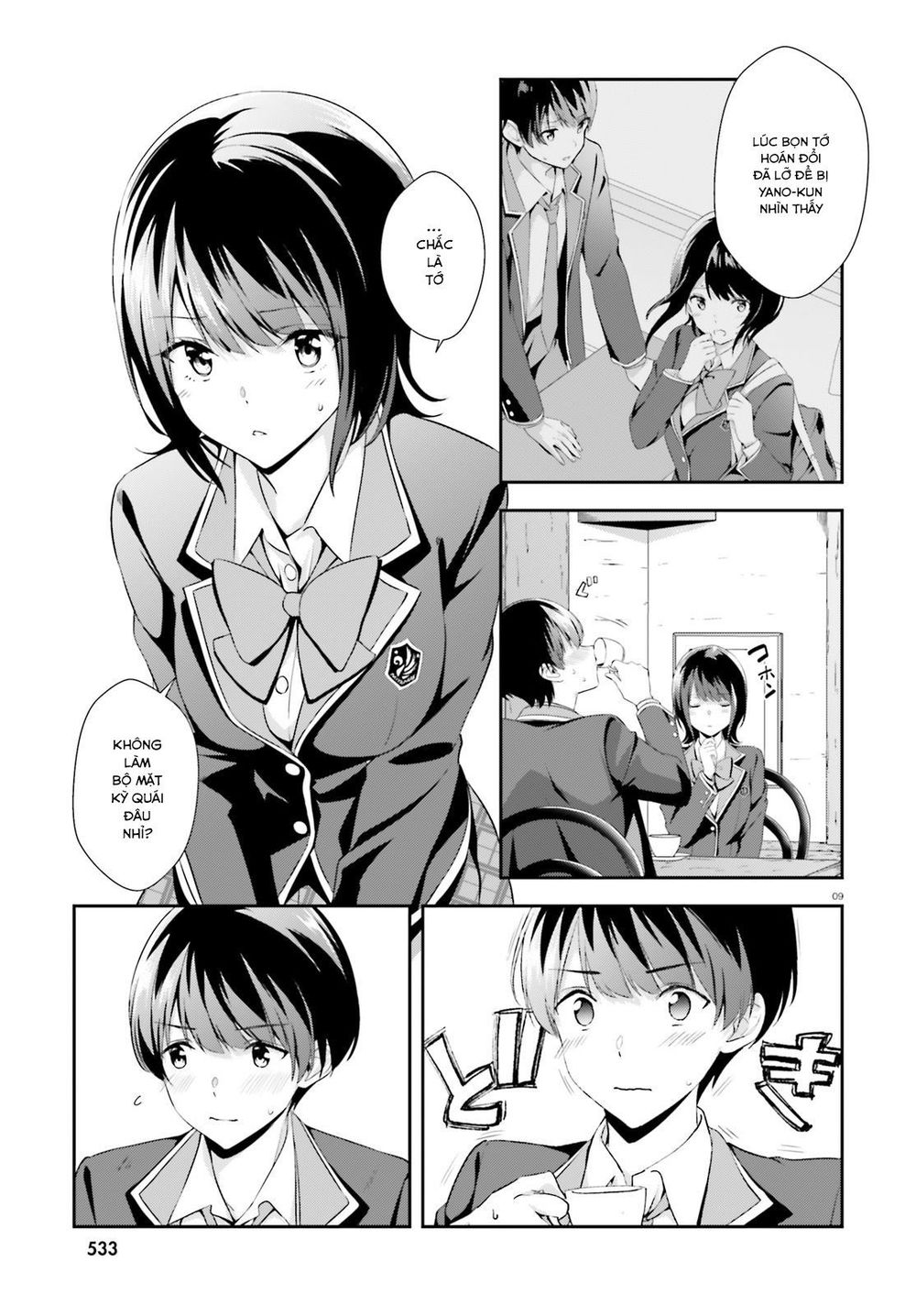 Sankaku No Kyori Wa Kagirinai Zero Chapter 4 - Trang 2