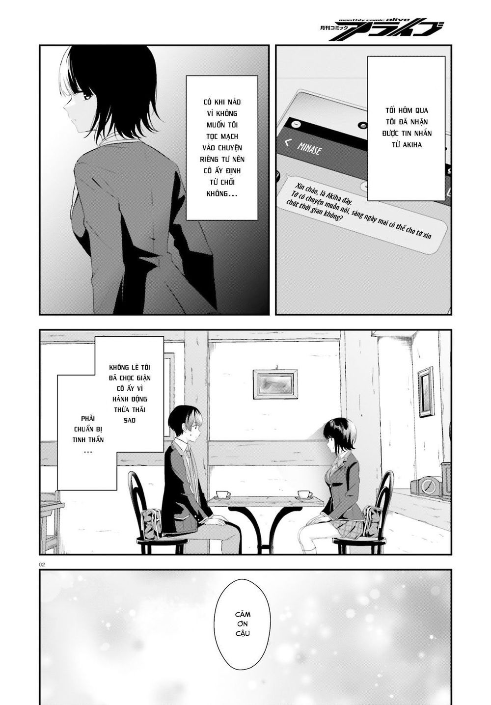 Sankaku No Kyori Wa Kagirinai Zero Chapter 4 - Trang 2