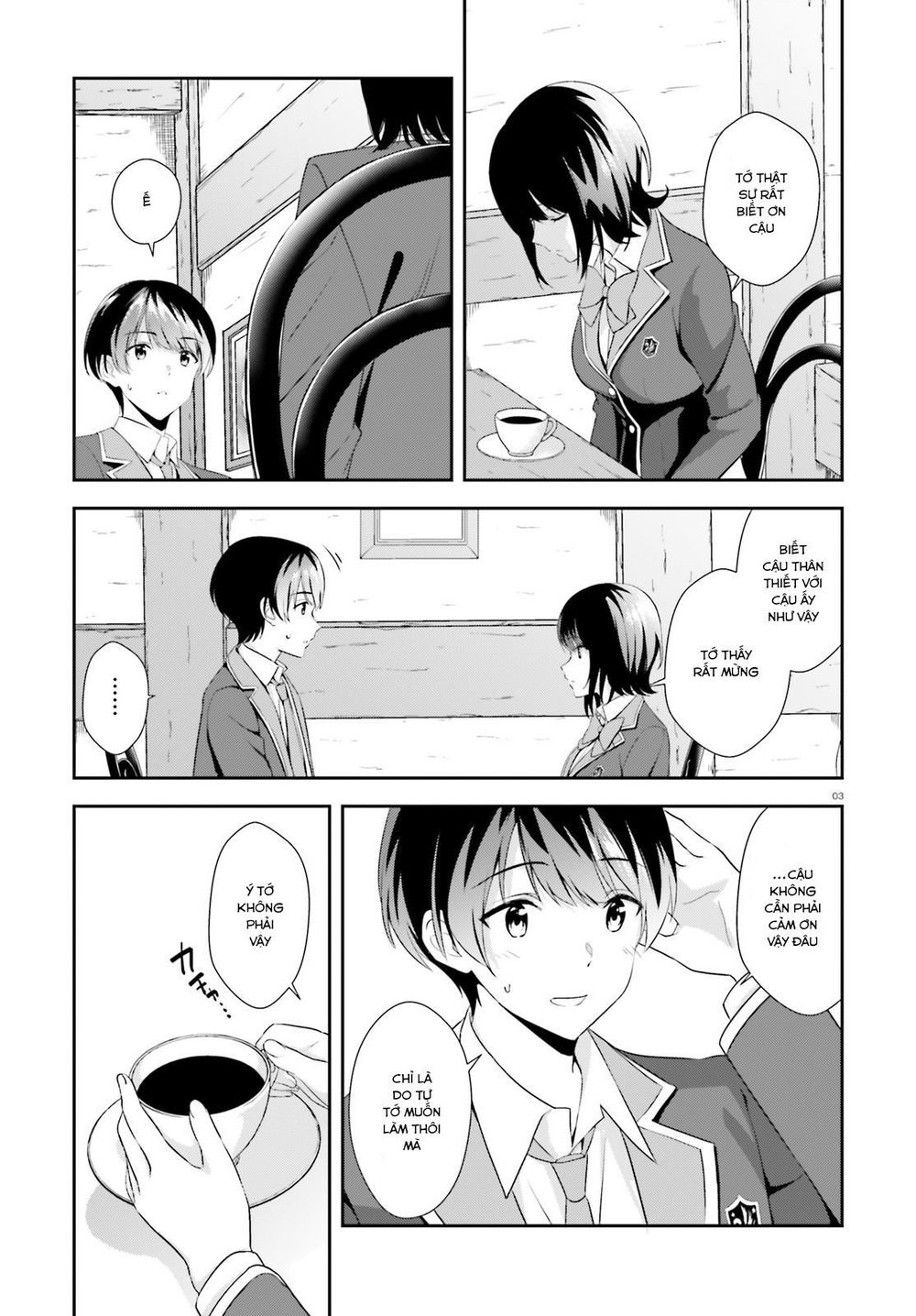 Sankaku No Kyori Wa Kagirinai Zero Chapter 4 - Trang 2