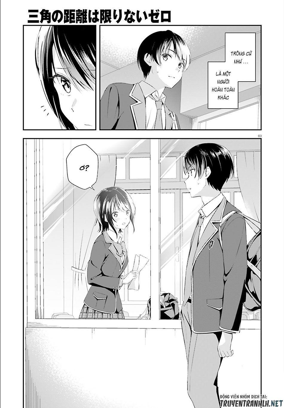 Sankaku No Kyori Wa Kagirinai Zero Chapter 2 - Trang 2