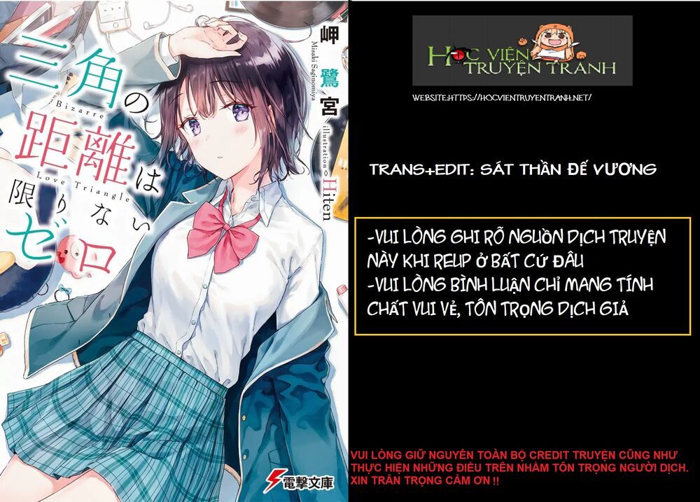 Sankaku No Kyori Wa Kagirinai Zero Chapter 1 - Trang 2