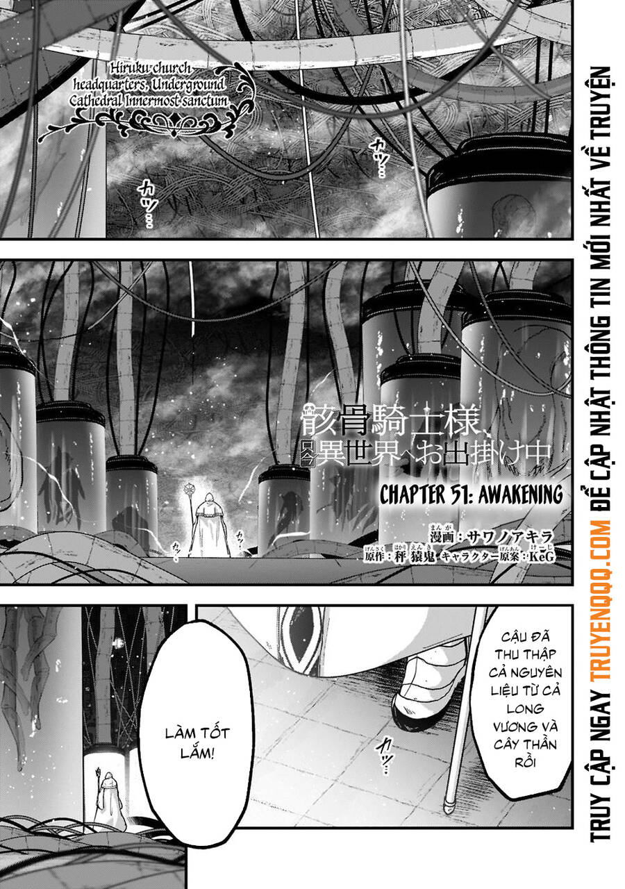 Gaikotsu Kishi-Sama, Tadaima Isekai E O Dekake-Chu Chapter 51.1 - Trang 2