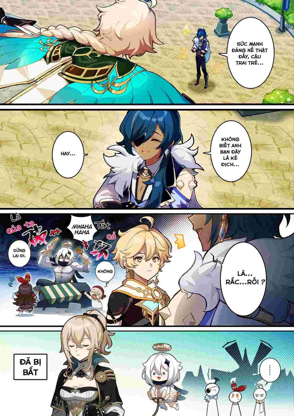 Genshin Impact 4-Koma Chapter 10 - Trang 2