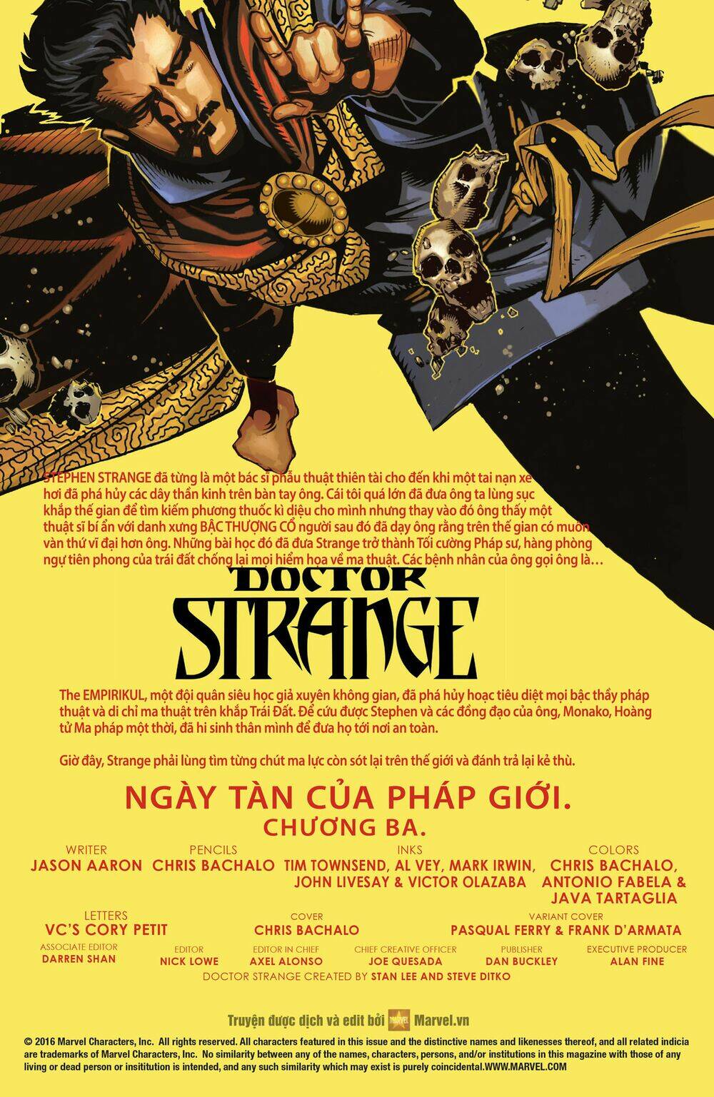 Doctor Strange | Bác Sĩ Strange 2015 Chapter 8 - Trang 2