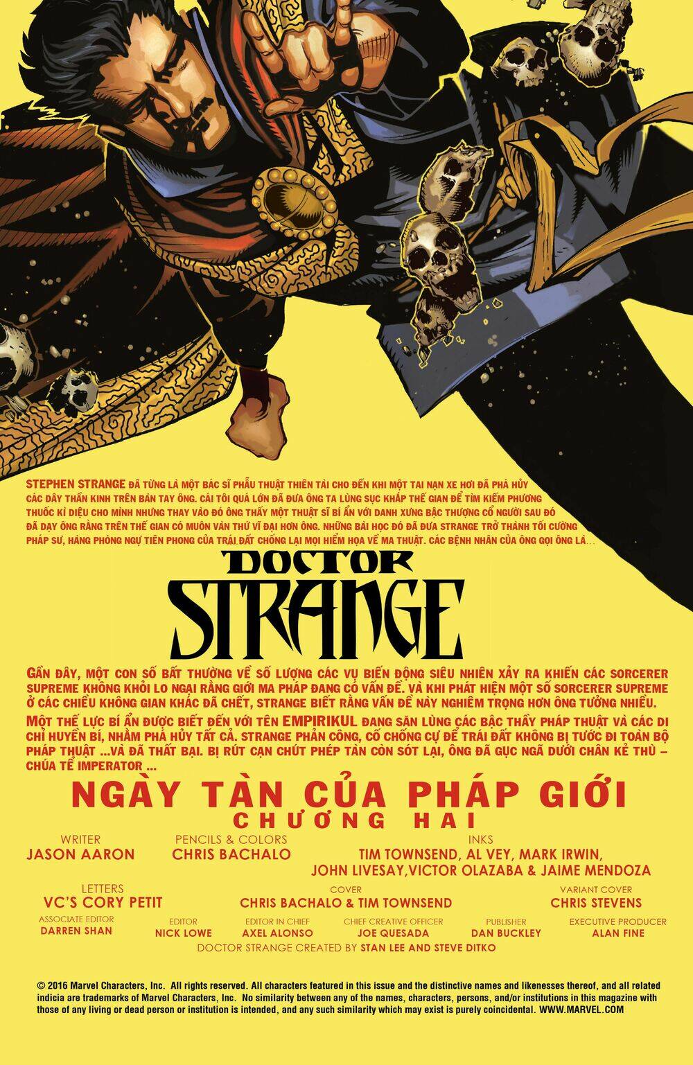 Doctor Strange | Bác Sĩ Strange 2015 Chapter 7 - Trang 2