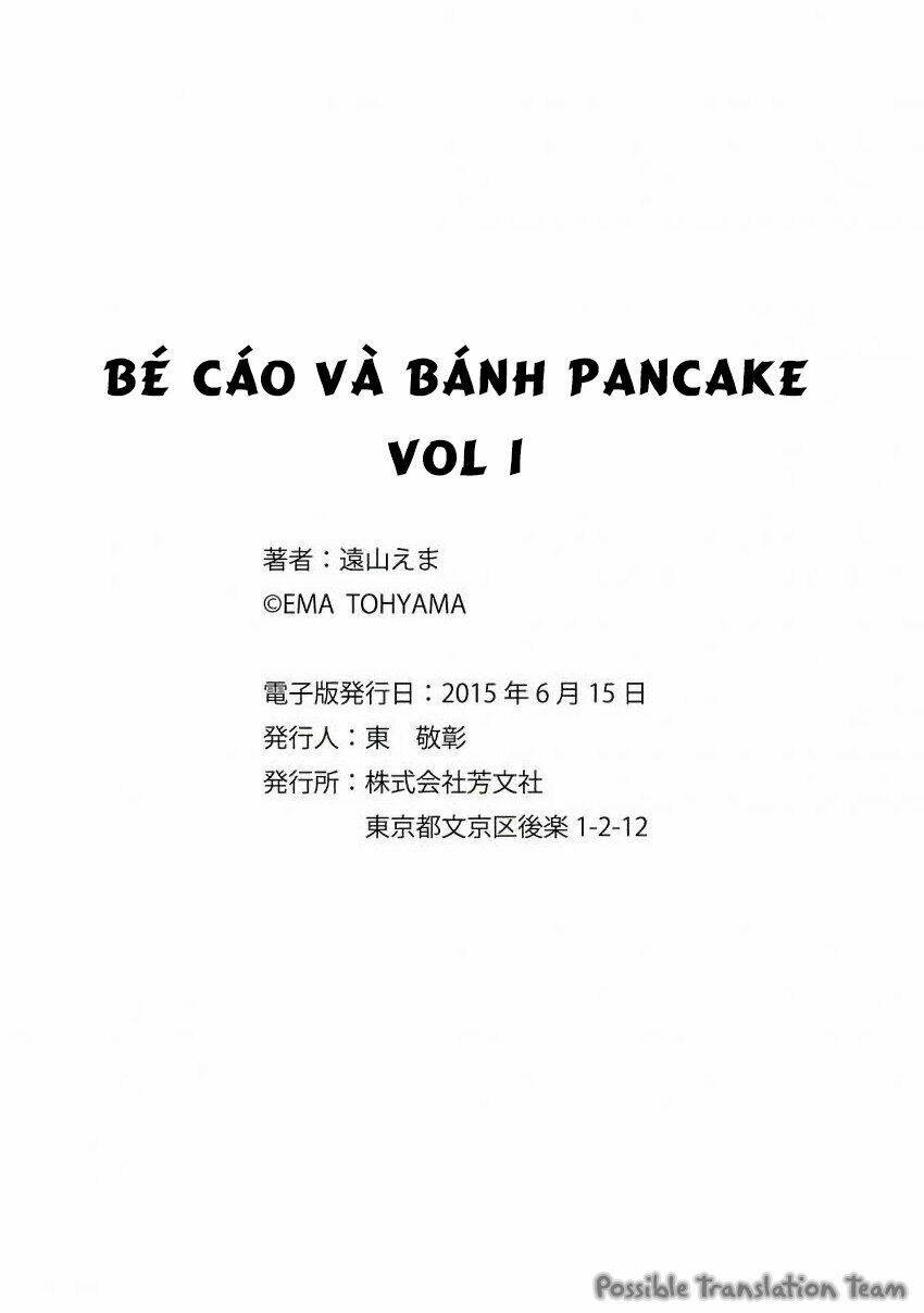 Bé Cáo Và Bánh Pancake Chapter 11.5 - Trang 2