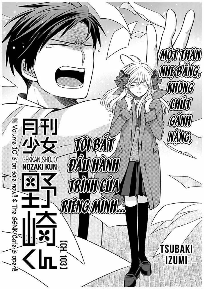 Gekkan Shoujo Nozaki-Kun Chapter 103 - Trang 2