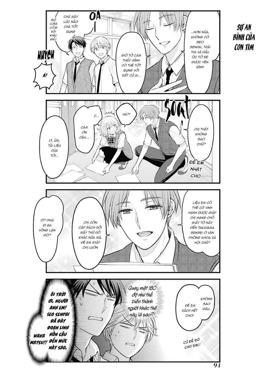 Gekkan Shoujo Nozaki-Kun Chapter 95 - Trang 2