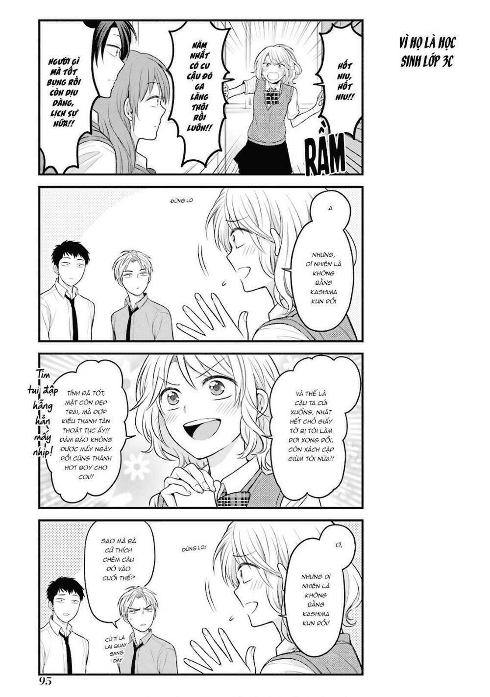 Gekkan Shoujo Nozaki-Kun Chapter 95 - Trang 2