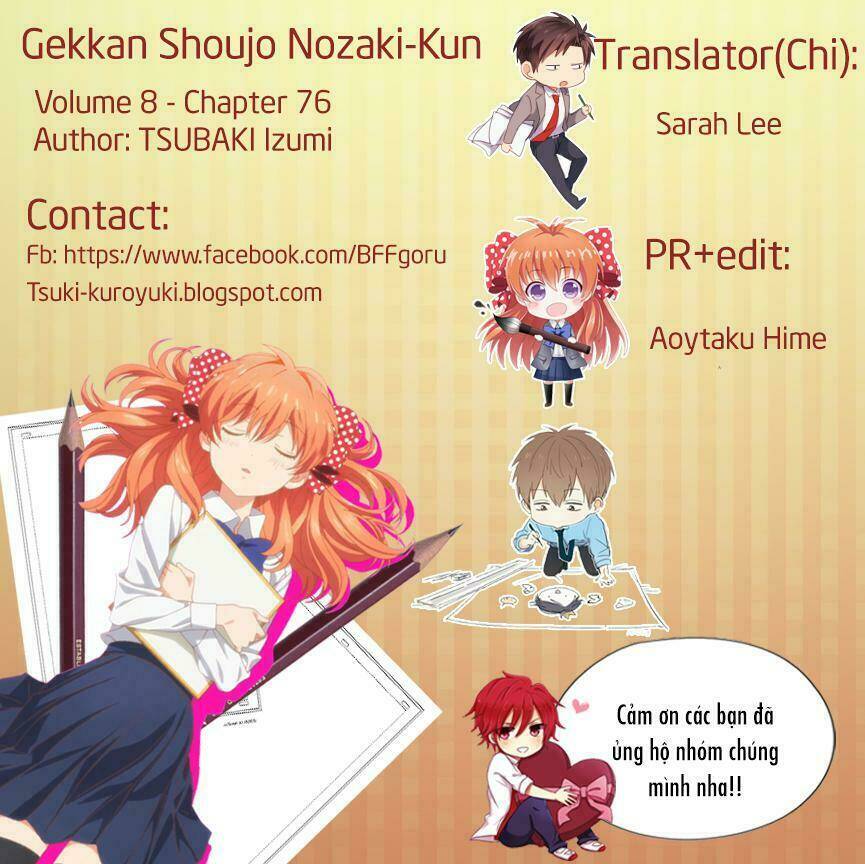 Gekkan Shoujo Nozaki-Kun Chapter 76 - Trang 2