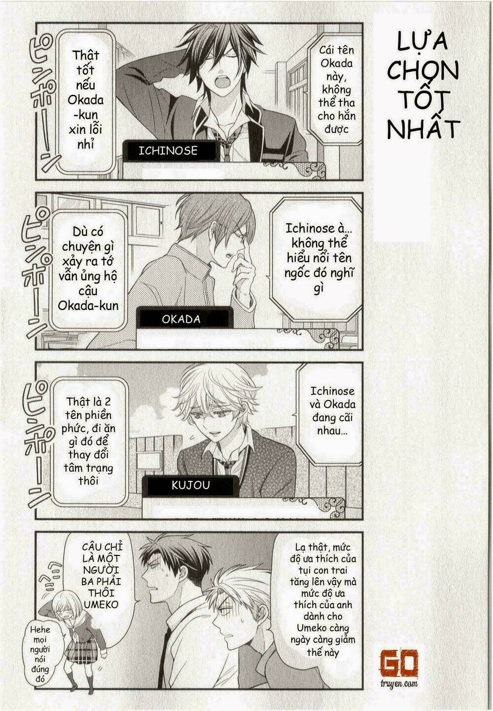 Gekkan Shoujo Nozaki-Kun Chapter 32 - Trang 2