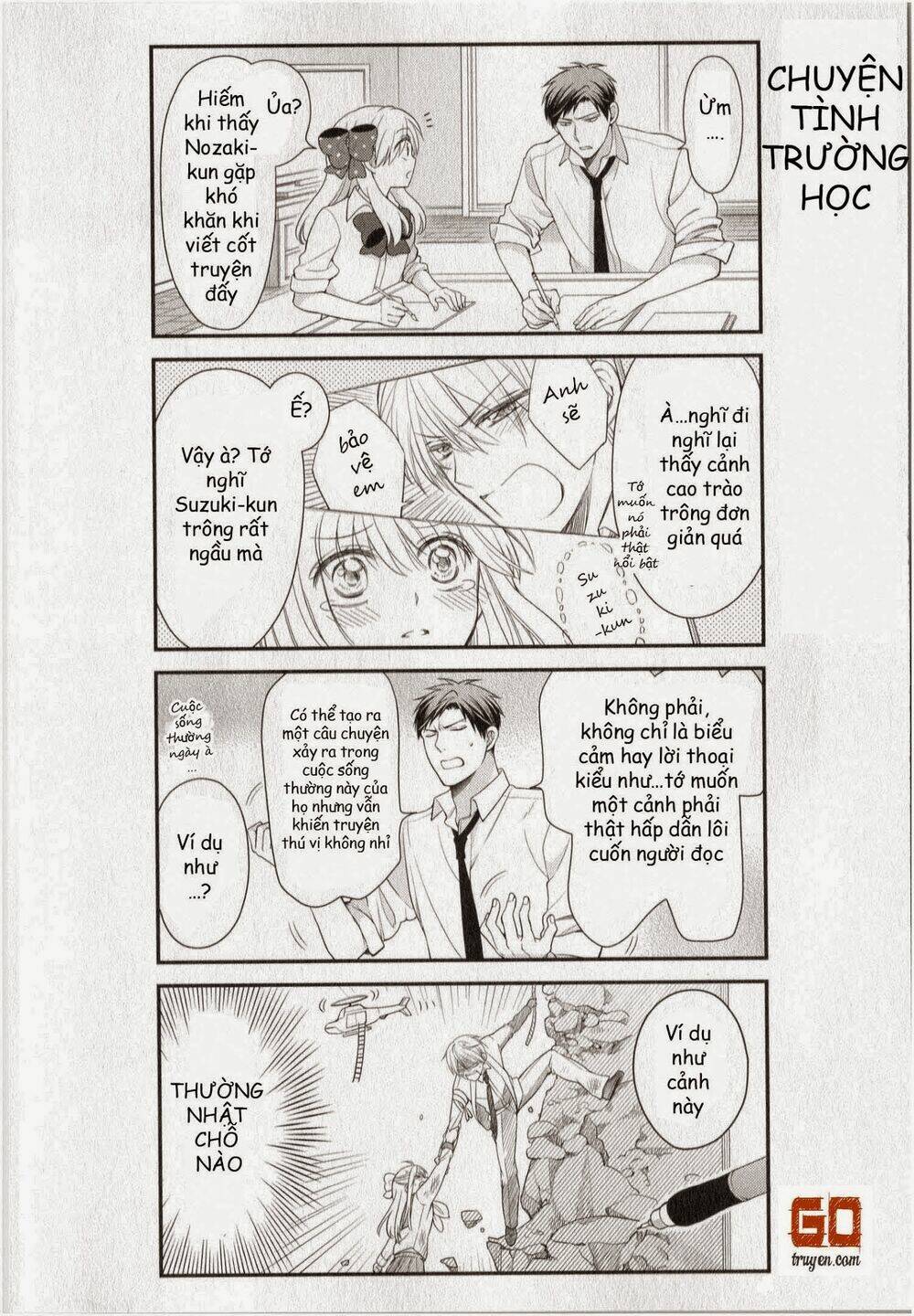 Gekkan Shoujo Nozaki-Kun Chapter 31 - Trang 2