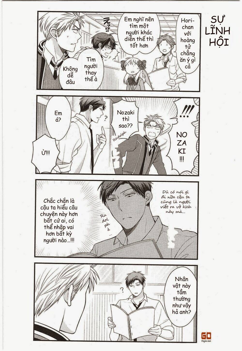 Gekkan Shoujo Nozaki-Kun Chapter 30 - Trang 2