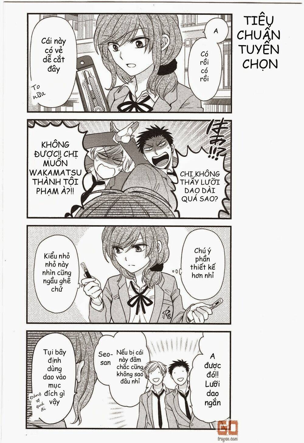 Gekkan Shoujo Nozaki-Kun Chapter 29 - Trang 2