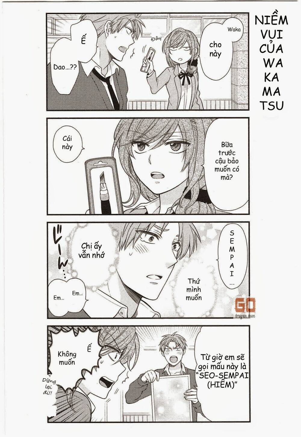 Gekkan Shoujo Nozaki-Kun Chapter 29 - Trang 2