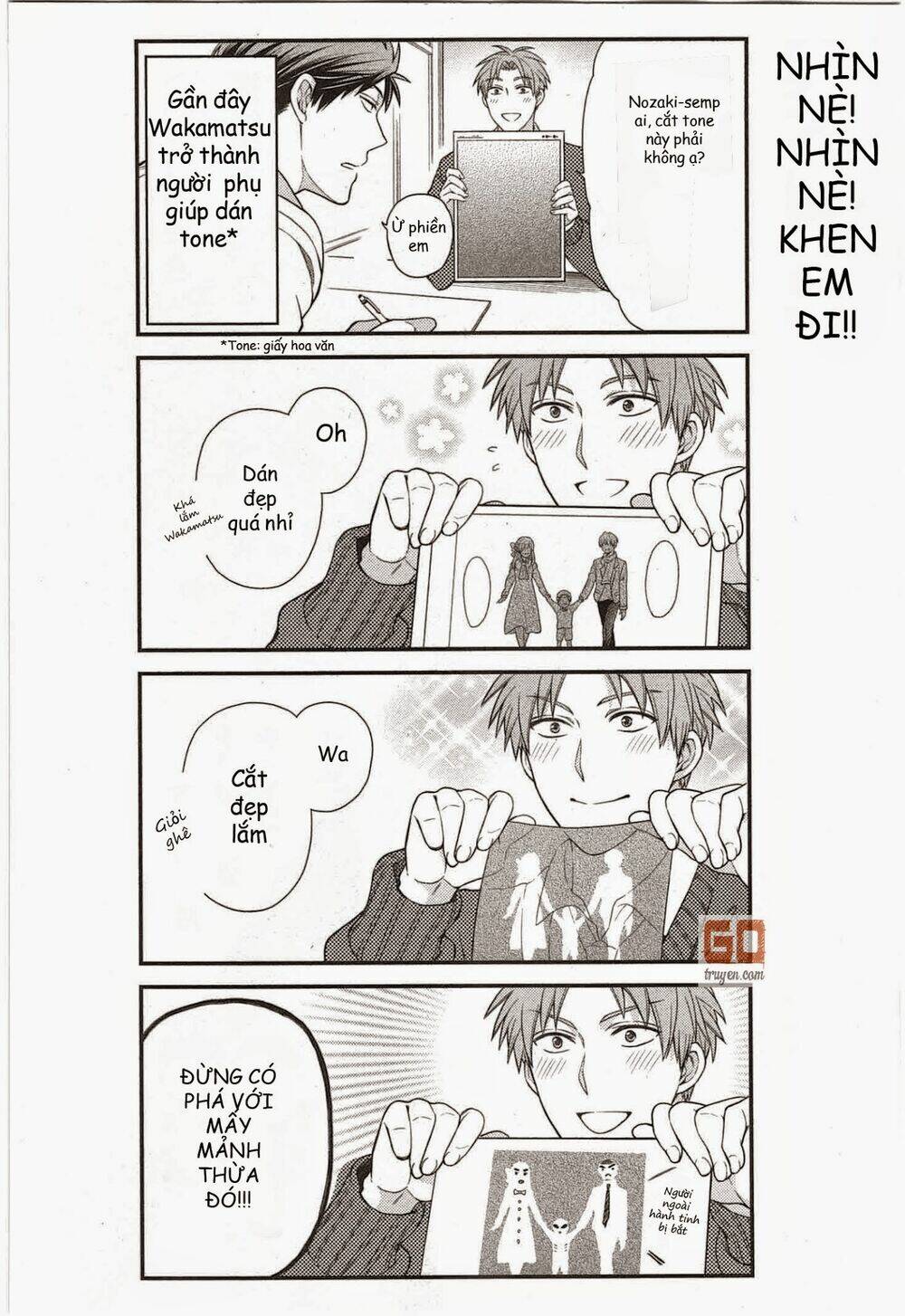 Gekkan Shoujo Nozaki-Kun Chapter 29 - Trang 2