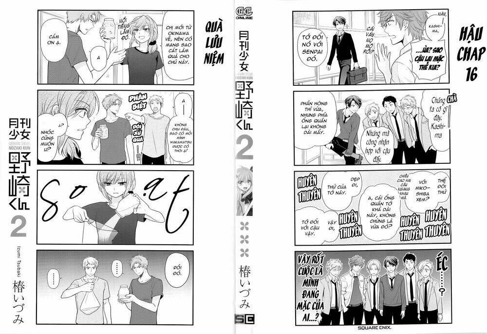 Gekkan Shoujo Nozaki-Kun Chapter 20.5 - Trang 2