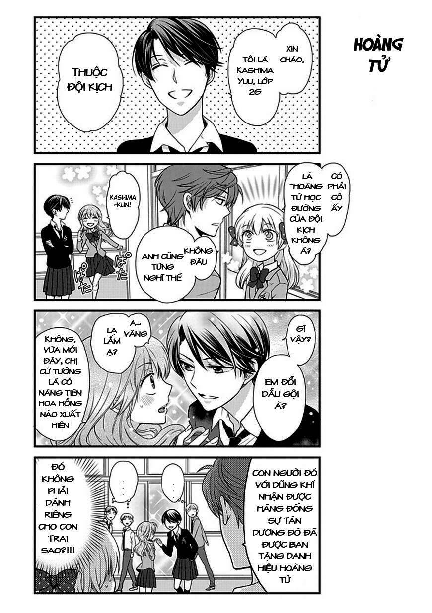 Gekkan Shoujo Nozaki-Kun Chapter 5 - Trang 2