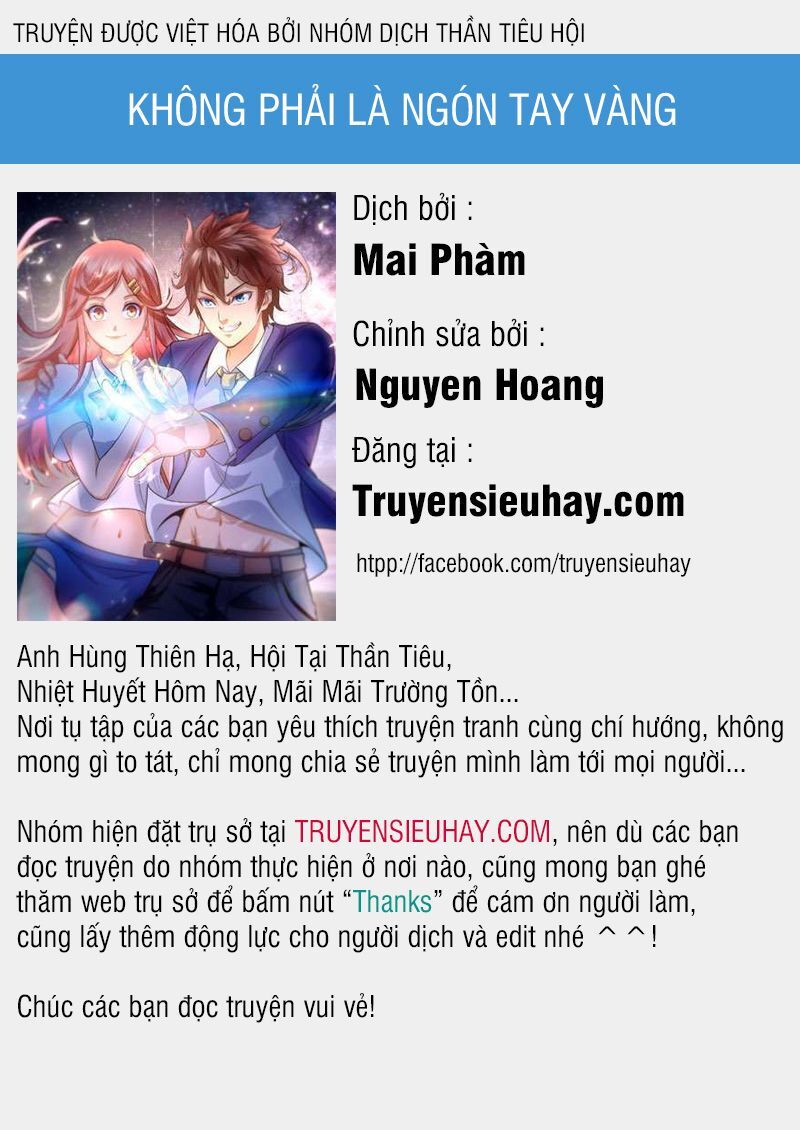 Không Phải Ngón Tay Vàng Chapter 63 - Trang 2