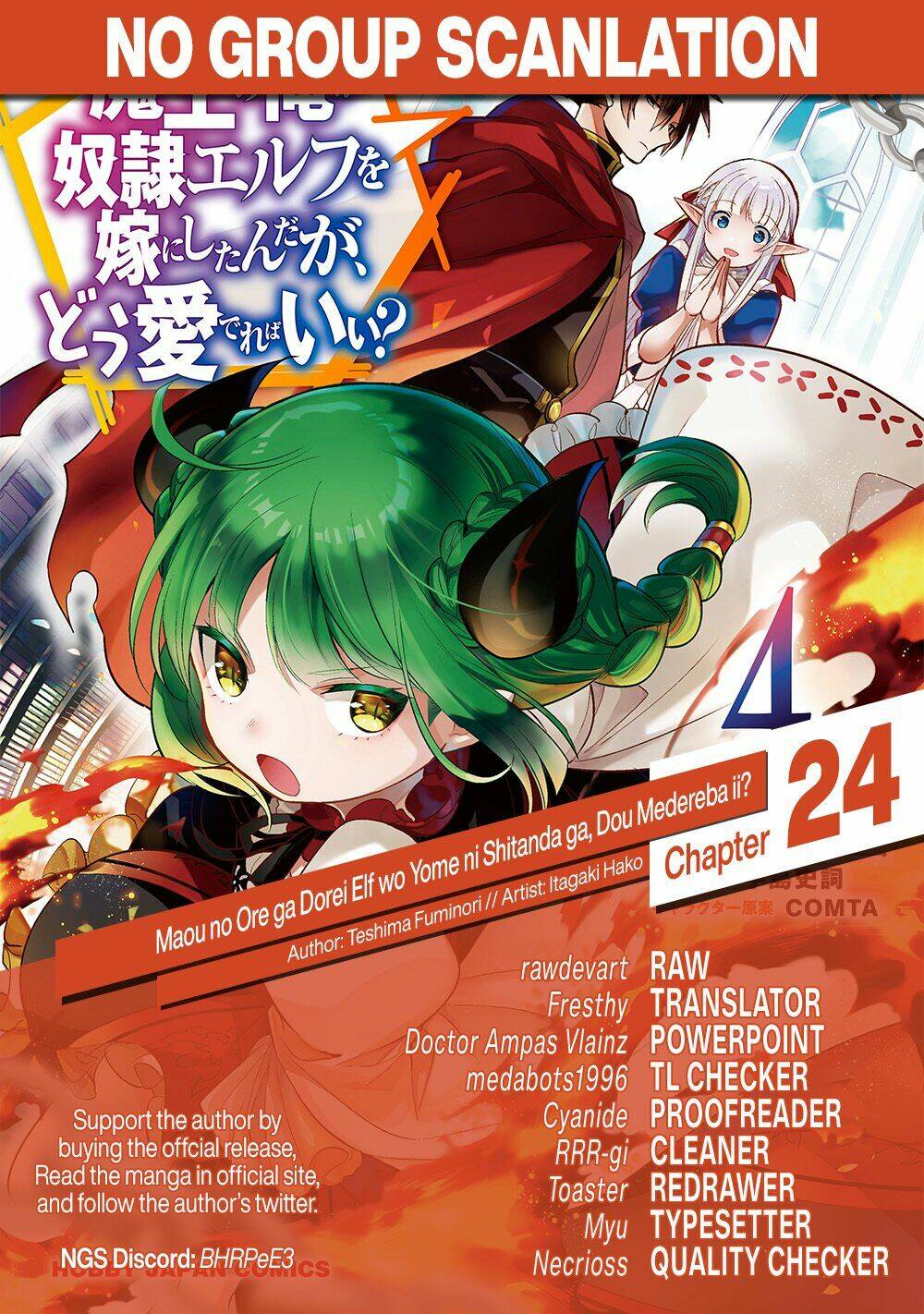 Maou No Ore Ga Dorei Elf Wo Yome Ni Shitanda Ga, Dou Medereba Ii? Chapter 24 - Trang 2