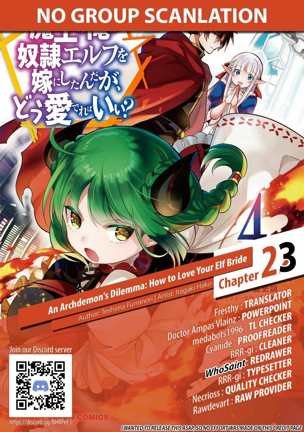 Maou No Ore Ga Dorei Elf Wo Yome Ni Shitanda Ga, Dou Medereba Ii? Chapter 23 - Trang 2