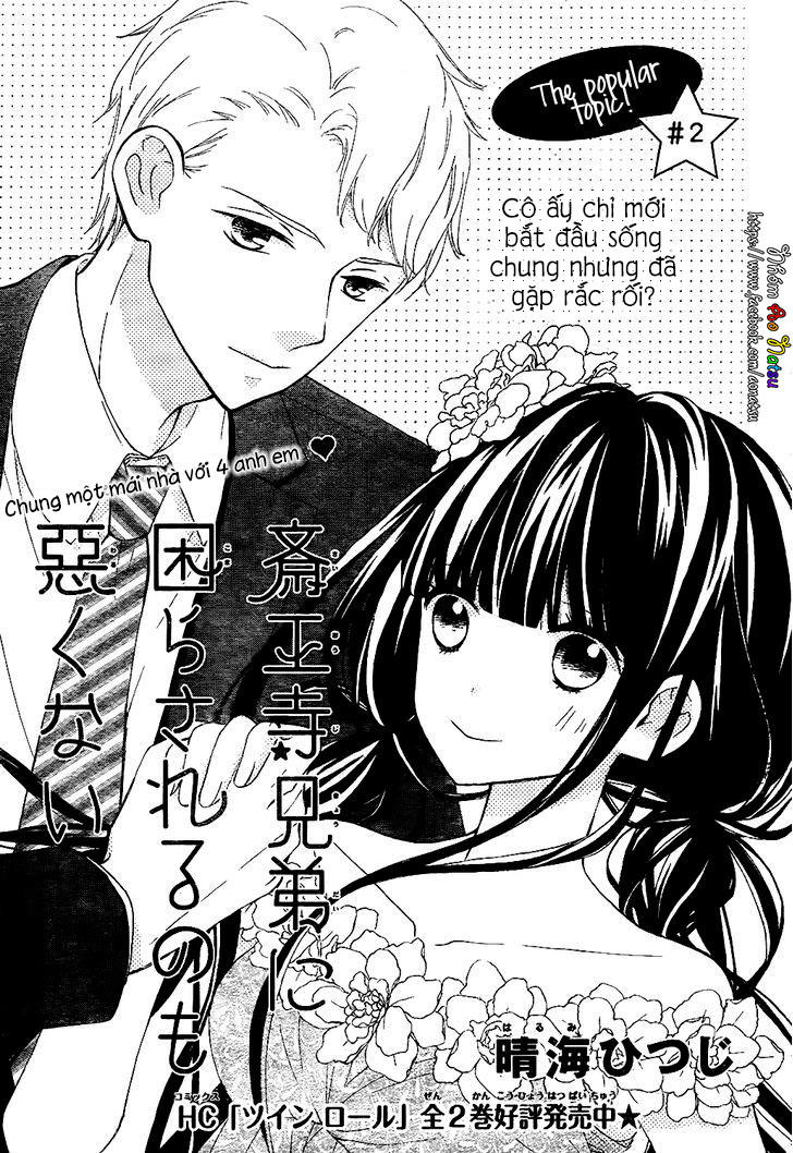 Saiouji Kyoudai Ni Komarasareru No Mo Warukunai Chapter 2 - Trang 2