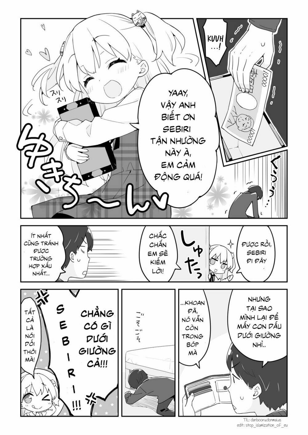 Nhóc Đào Mỏ Sebiri-Chan Chapter 3 - Trang 2