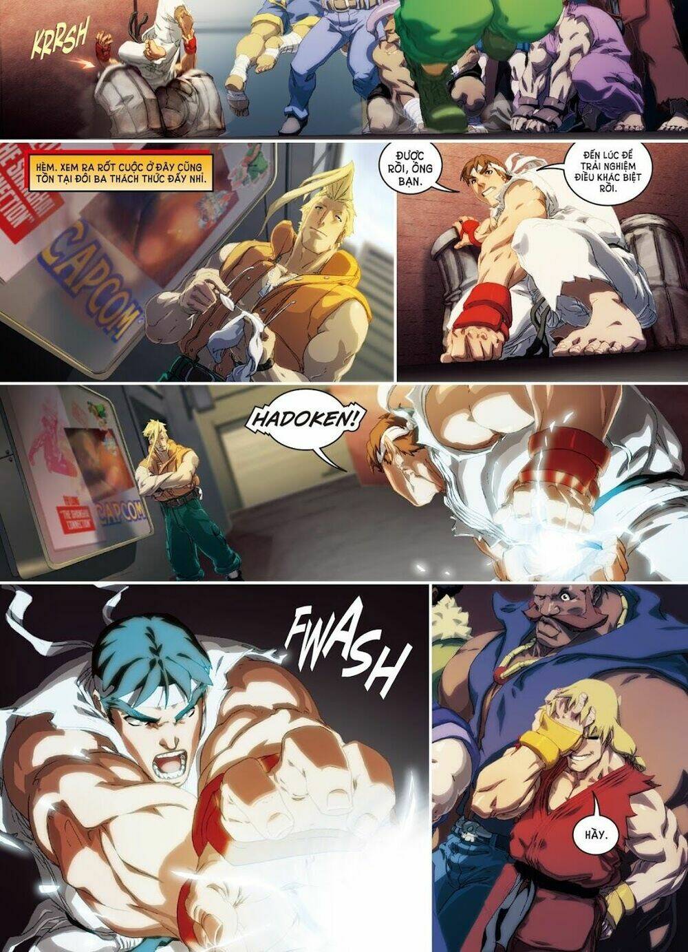 Ngoại Truyện Street Fighter Chapter 4 - Trang 2